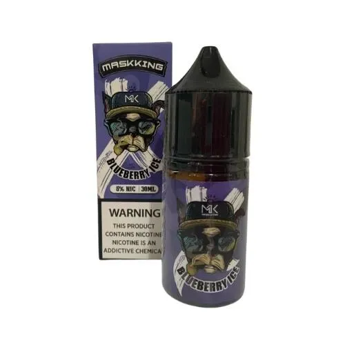 Maskking Salt - Blueberry ice - Recargable