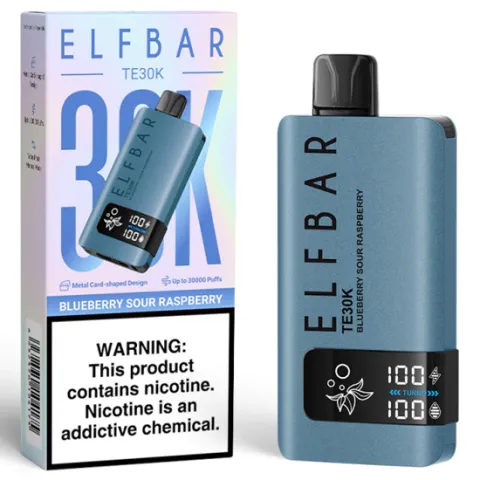 Elfbar Elfbar TE30K - blueberry sour razz berry - Recargable