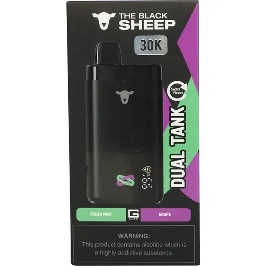 Blacksheep Blacksheep dual tank - Fresh mint / grape - Desechable